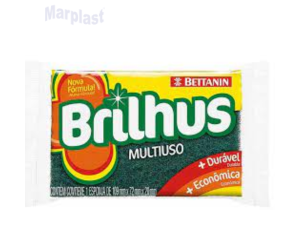 ESPONJA DUPLA FACE  BRILHUS EMBALADA