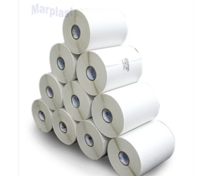 ETIQUETA COUCHE 1 COLUNA 10X15 C/200 - 1 ROLO C/200 ETIQUETAS AUTO-ADESIVO