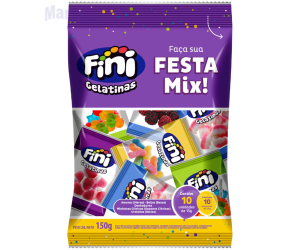 FACA A FESTA MIX 10X15GR FINI - 1 PACOTE