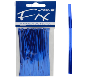 FECHO METALIZADO AZUL 1 PCT C/100 UNIDADES
