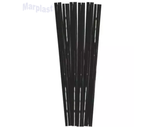 FECHO METALIZADO PRETO 1 PCT C/100 UNIDADES