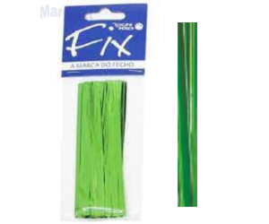 FECHO METALIZADO VERDE 1PCT C/100 UNIDADES