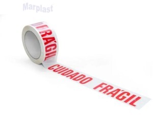 FITA ADESIVO IMPRESSA CUIDADO FRAGIL