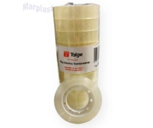 FITA ADESIVA TALGE TRANSPARENTE 12X30M CX.40X10