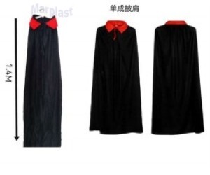 HALLOWEEN CAPA VAMPIRO G