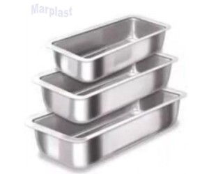 FORMA PAO DE FORMA 4CM 23,5X11X4 - ALUMINIO RAFISA