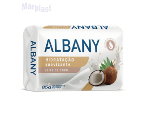 SABONETE ALBANY BRANCO 85GR