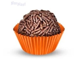 FORMINHA DE PAPEL Nº5 LARANJA DAFESTA