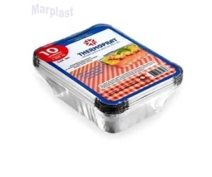 BANDEJA DE ALUMINIO THERMO 1150ML C/10