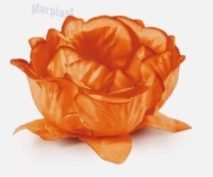 FORMINHA P/ DOCE FLORA LARANJA C/30 UNIDADES