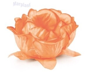 FORMINHA P/ DOCE FLORA LARANJA PASTEL 30 UNIDADES