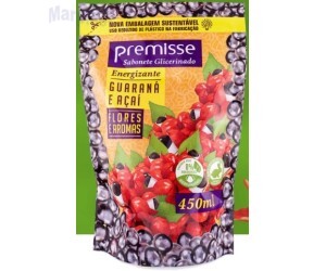 SABONETE LIQ. GUARANA/ACAI 450ML - PREMISSE 110015-450