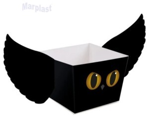 HALLOWEEN CACHEPO CORUJA NOITE TERROR C/8 UNIDADES