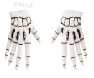 HALLOWEEN LUVAS ESQUELETO ZUMBI