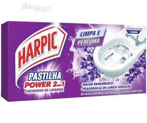PASTILHA HARPIC C/3 UN LAVANDA