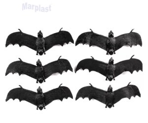 HALLOWEEN MORCEGO 13CM COM 6UN