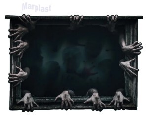 HALLOWEEN PAINEL DECORAÇÃO 4 PARTES REGINA