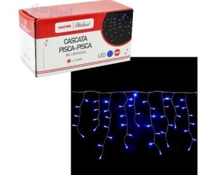 NATAL CASCATA AZUL 100LEDS - 220V 1,90M