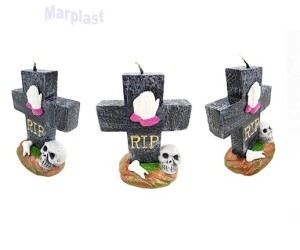 HALLOWEEN VELA CRUZ SILVER