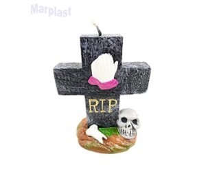 HALLOWEEN VELA CRUZ SILVER