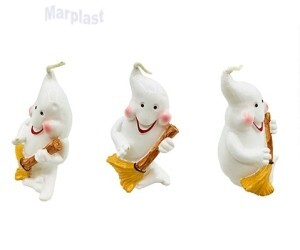 HALLOWEEN VELA FANTASMINHA SILVER