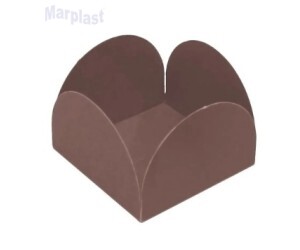 FORMINHA LUXO MARROM C/50 UNIDADES