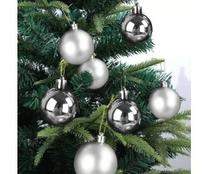 NATAL BOLAS 5CM PRATA SORTIDAS C/9 UNIDADES