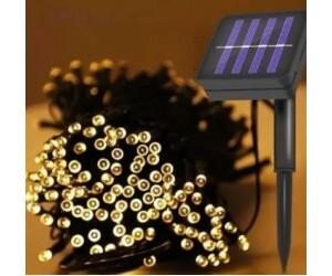 NATAL CORDÃO LED SOLAR 10MTS - WEI