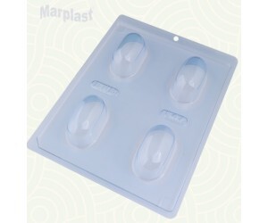 BWB SILICONE TRUFA MINI ALONGADA 4 CAVIDADES