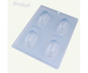 BWB SILICONE TRUFA MINI ALONGADA 4 CAVIDADES