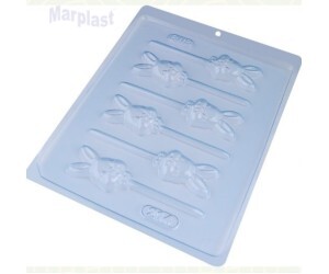 PÁSCOA BWB PVC PIRULITO COELHO GRAVATINHA 6 CAVIDADES 214