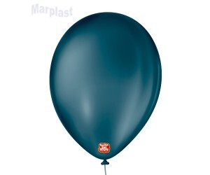 BALÃO SÃO ROQUE - TAMANHO 9 - C/50 UNIDADES -  LISO AZUL PETROLEO
