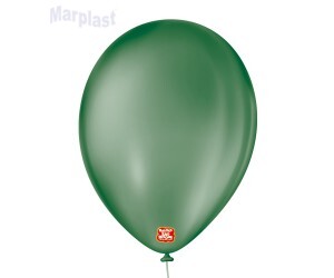 BALÃO SÃO ROQUE - TAMANHO 9 - C/50 UNIDADES -  LISO VERDE MUSGO