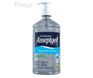 ALCOOL GEL ASSEPTGEL BACT.420 GR PUMP START