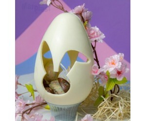 PÁSCOA BWB PVC OVO VAZADO COELHO - 500GR