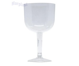 TAÇA PLÁSTICA PIT-500 GIN CRISTAL C/4 UNIDADES PLASTILANIA