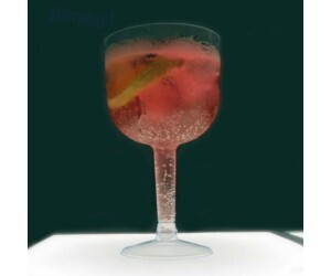 TAÇA PLÁSTICA PIT-500 GIN VERMELHA C/4 UNIDADES PLASTILANIA