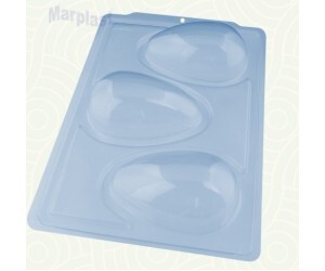 PÁSCOA BWB SILICONE OVO LISO 3 CAVIDADE /250GR SEMI PROFISSIONAL 3617