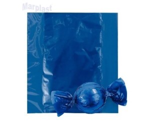 EMBALAGENS PARA BOMBOM - 12X12,5 AZUL C/100 UNIDADES