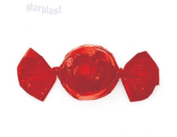 EMBALAGEM PARA BOMBOM 12X12,5 VERMELHO C/100 UNIDADES