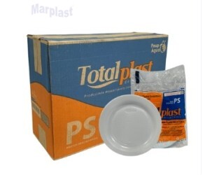 PRATO P/BOLO 15CM CAIXA C/1.000 UNIDADES  TOTALPLAST