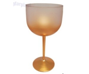 TAÇA GIN DEGRADÊ DOURADO