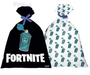 FORTNITE SACOLA PLASTICA C/08 UNIDADES