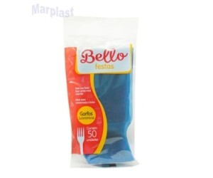 GARFO SOBREMESA C/50 UNIDADES AZUL ESCURO