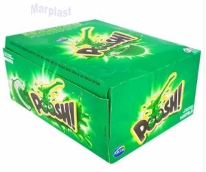 CHICLETE POOSH SABORES DISPLAY C/ 40 GOMAS