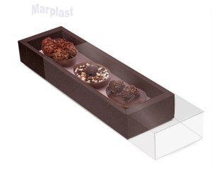 PÁSCOA CAIXA P/03 OVO 050GR  MARRON/ROSE