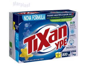 SABÃO EM PÓ TIXAN PRIMA AZUL 800G