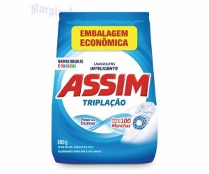 SABÃO EM PÓ ASSIM TRIPLAÇÃO 800GR