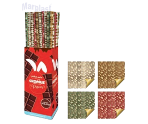 PÁSCOA FOLHA CRYSTAL CORES 69X89 C/3 UNIDADES