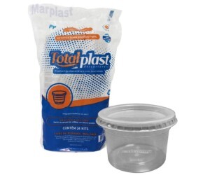 POTE REDONDO 140ML FRZ/MICRO. C/24 UNIDADES